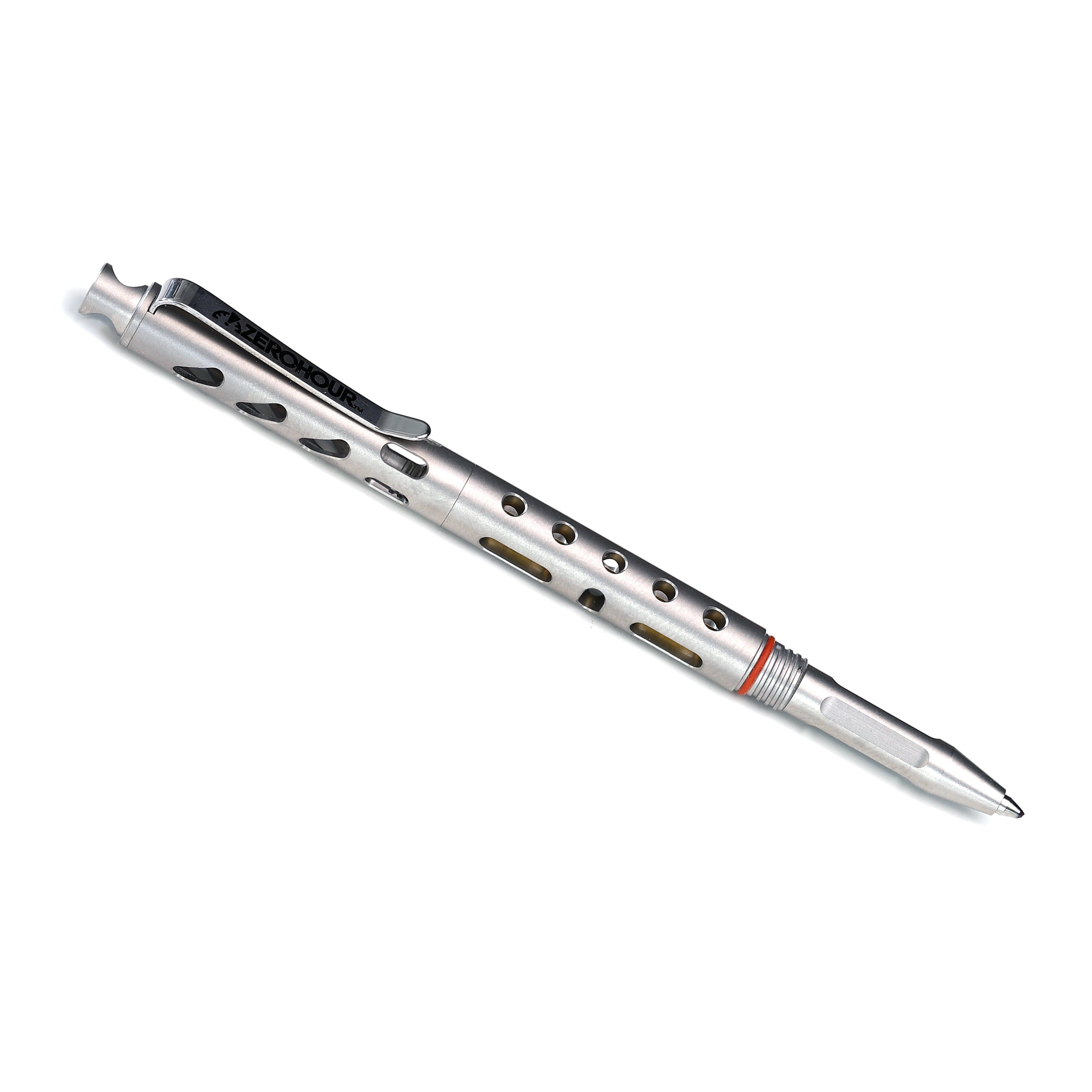 SANDBLASTED TITANIUM -  APEX MINI KEYCHAIN PEN