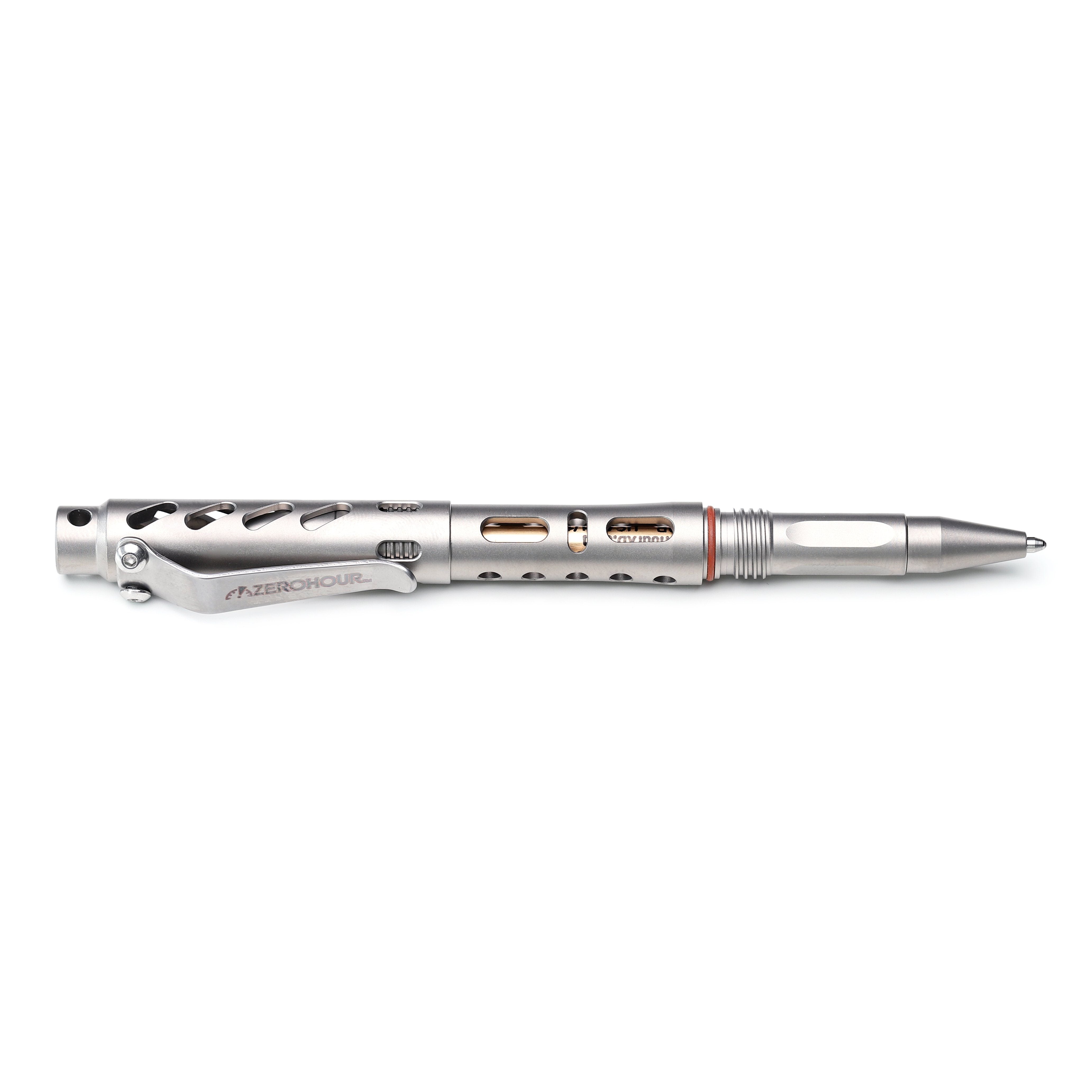 SANDBLASTED TITANIUM - APEX TACTICAL PENS