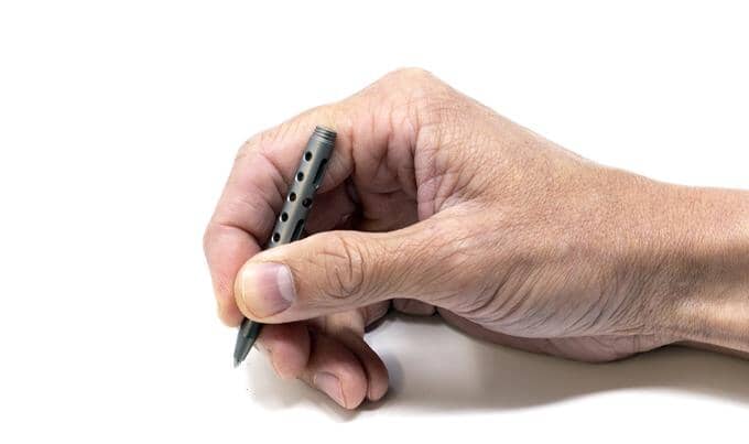 SANDBLASTED TITANIUM -  APEX MINI KEYCHAIN PEN